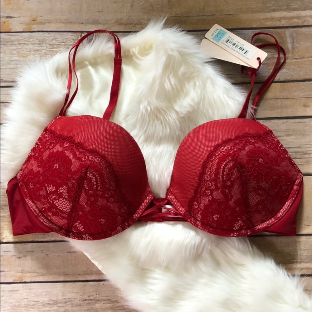 New SKARLETT BLUE BURGUNDY Push Up (G20)